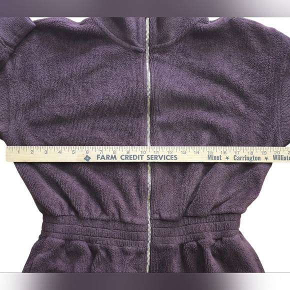 Fabletics Cozy Cord Jumpsuit L Brown Comfy Onesie - Picture 7 of 7